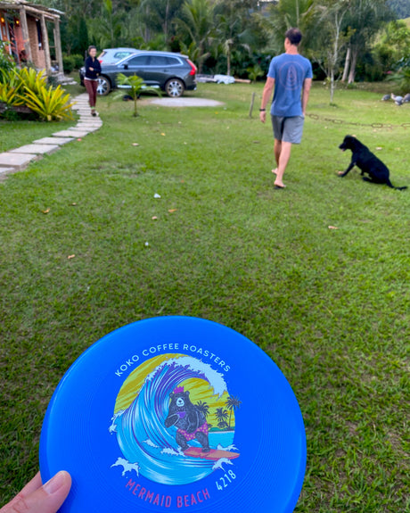 KoKo Coffee Mermaid Beach Frisbee