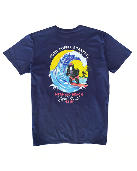 KoKo Surf, Sips & Sunshine Tee Midnight Blue