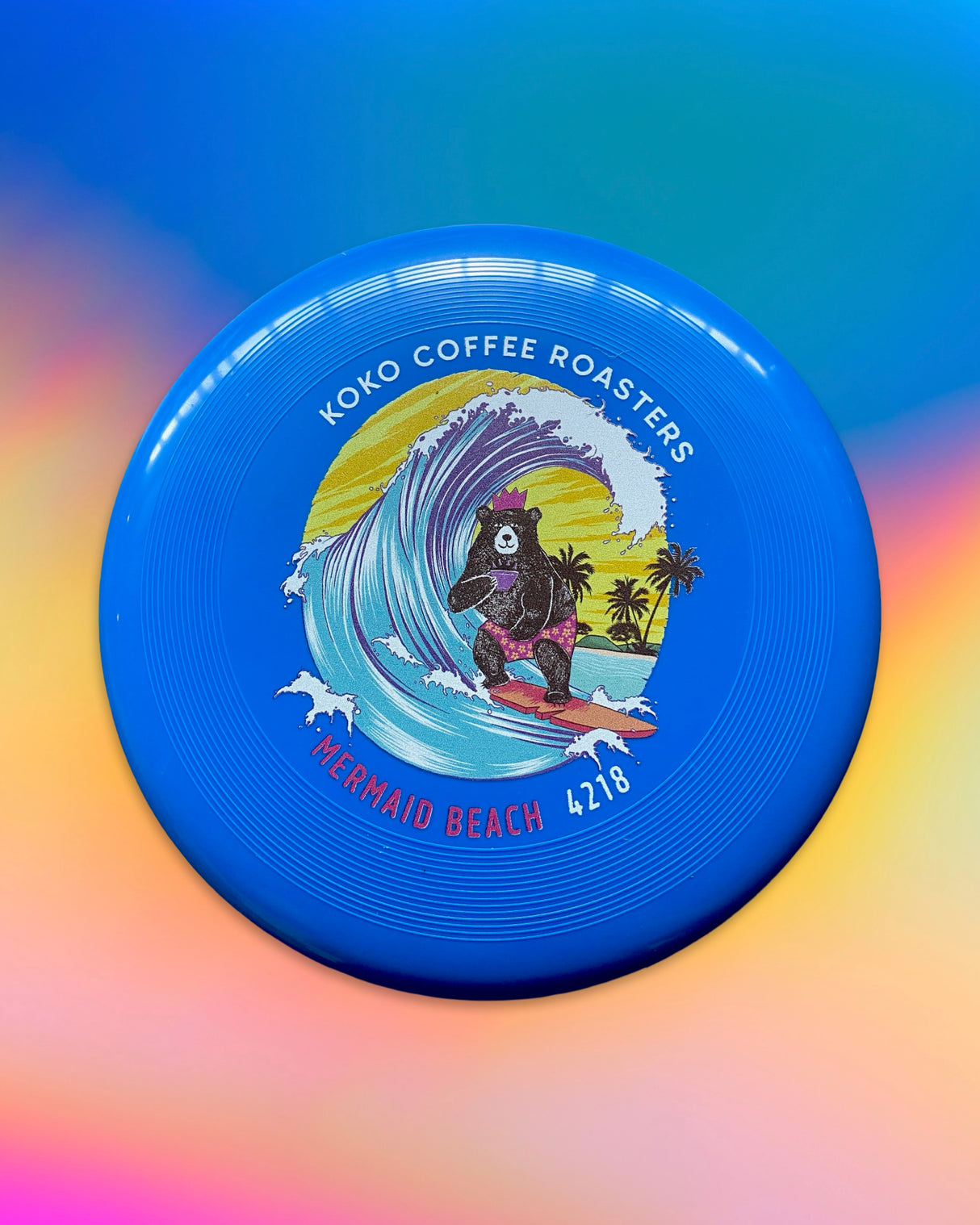 KoKo Coffee Mermaid Beach Frisbee